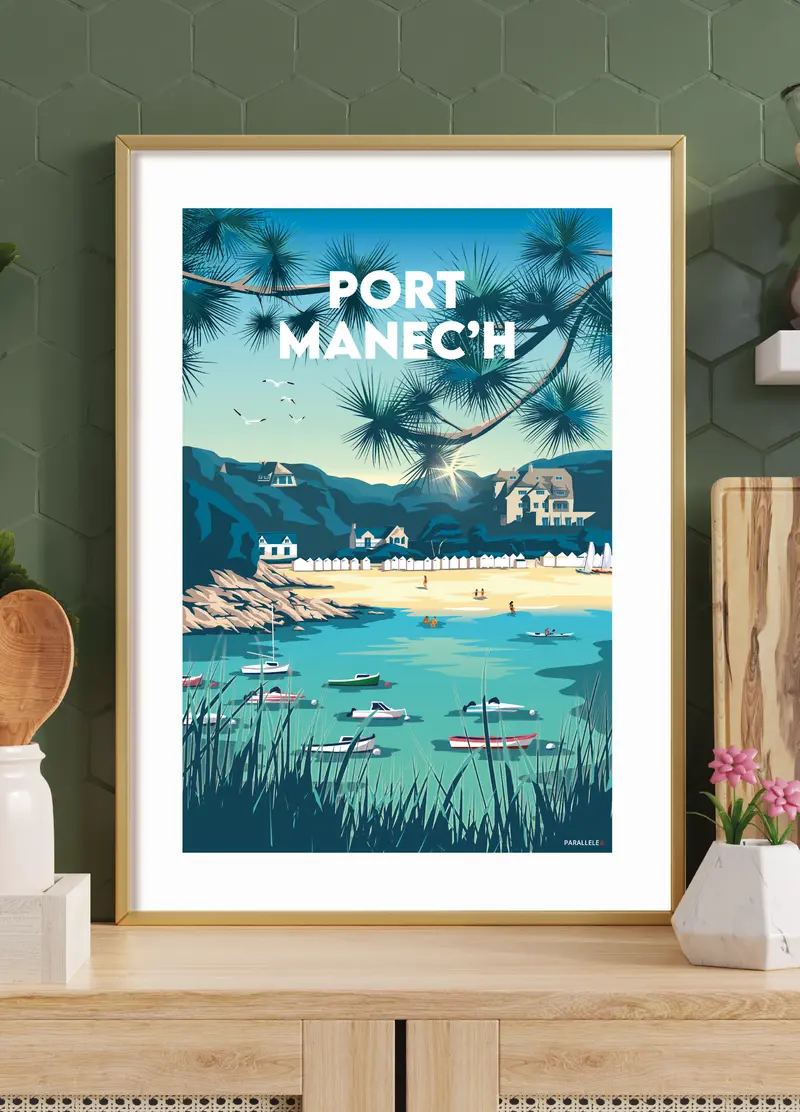 Affiche - Port Manec'h