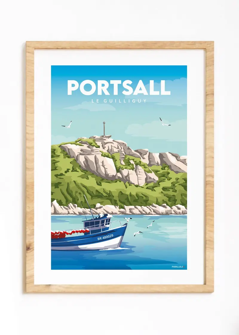 Affiche - Portsall (Le Guilliguy)