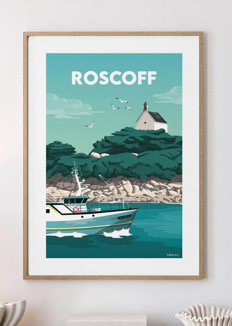 Affiche - Roscoff