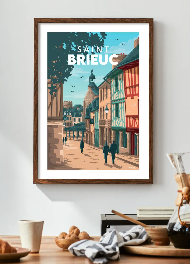 Affiche - Saint-Brieuc
