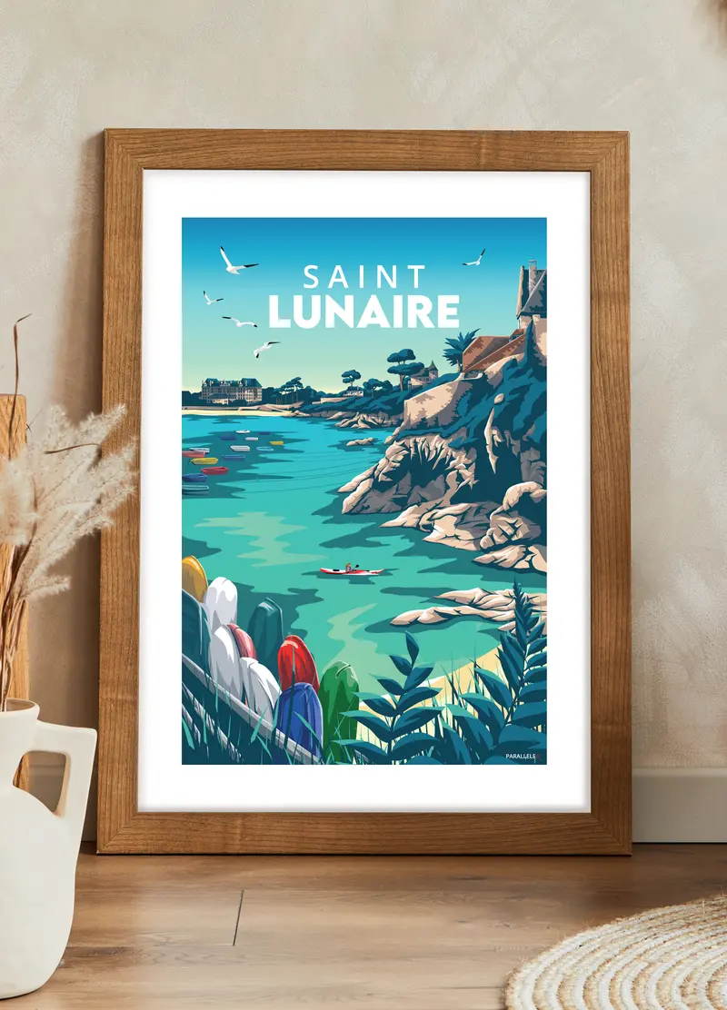 Affiche - Saint-Lunaire