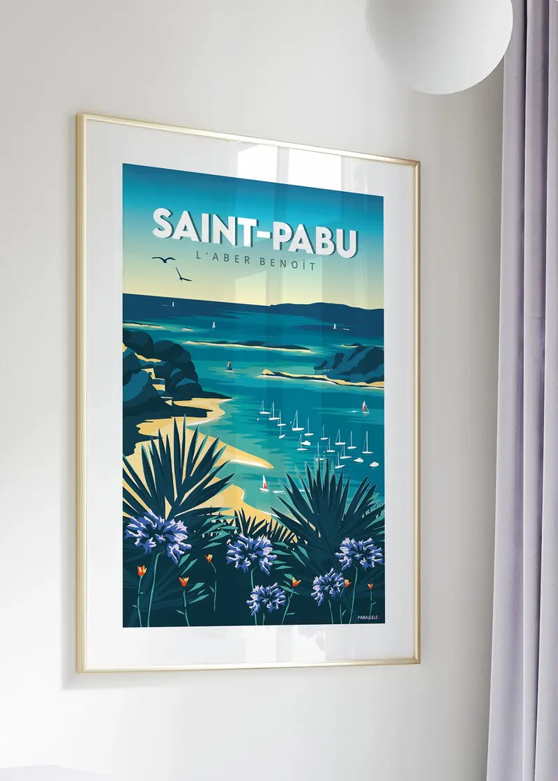 Affiche - Saint-Pabu (L'Aber Benoît)