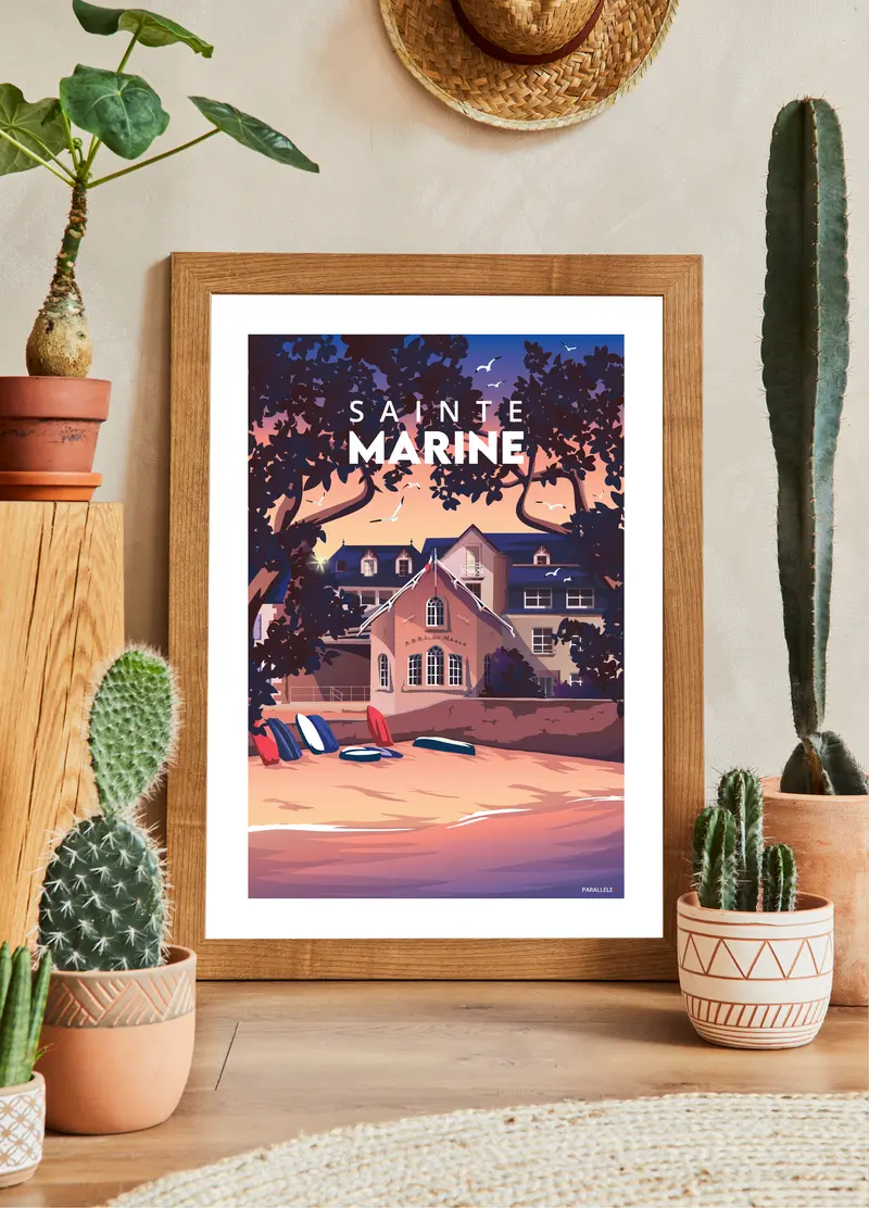 Affiche - Sainte-Marine
