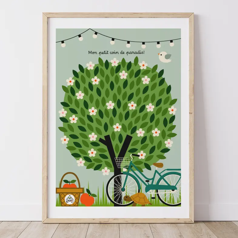 Affiche UN PETIT COIN DE PARADIS