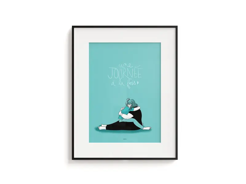 Affiche · Une journée à la fois