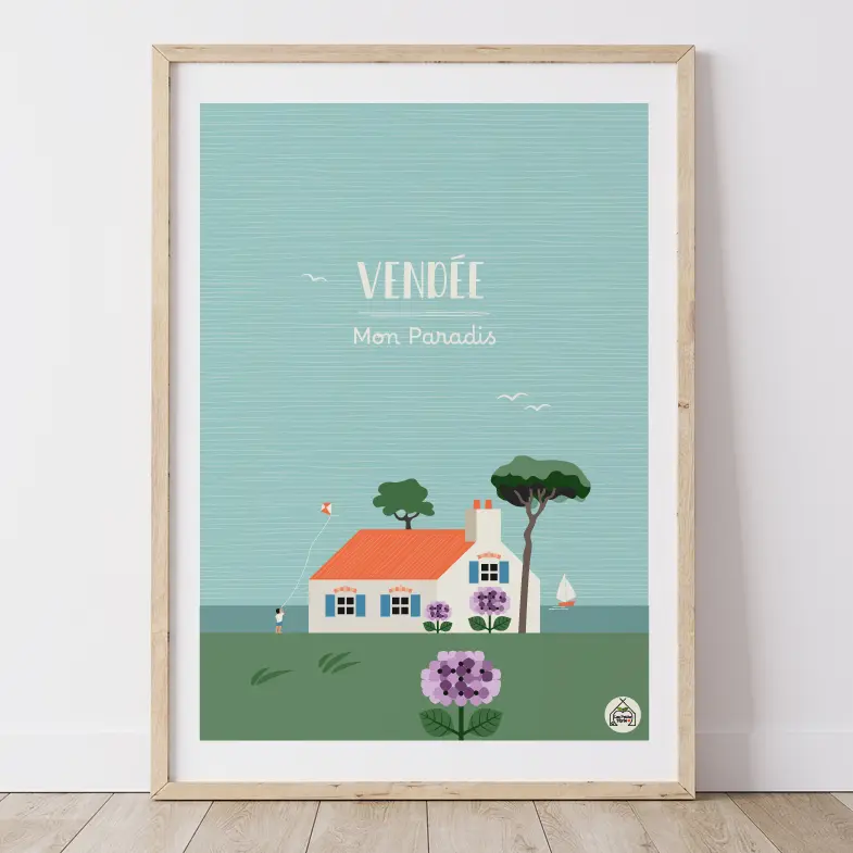 Affiche VENDEE - Mon Paradis