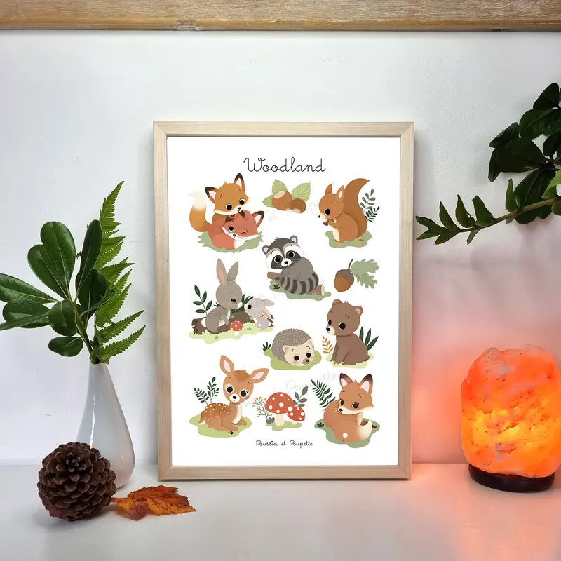 AFFICHE - WOODLAND