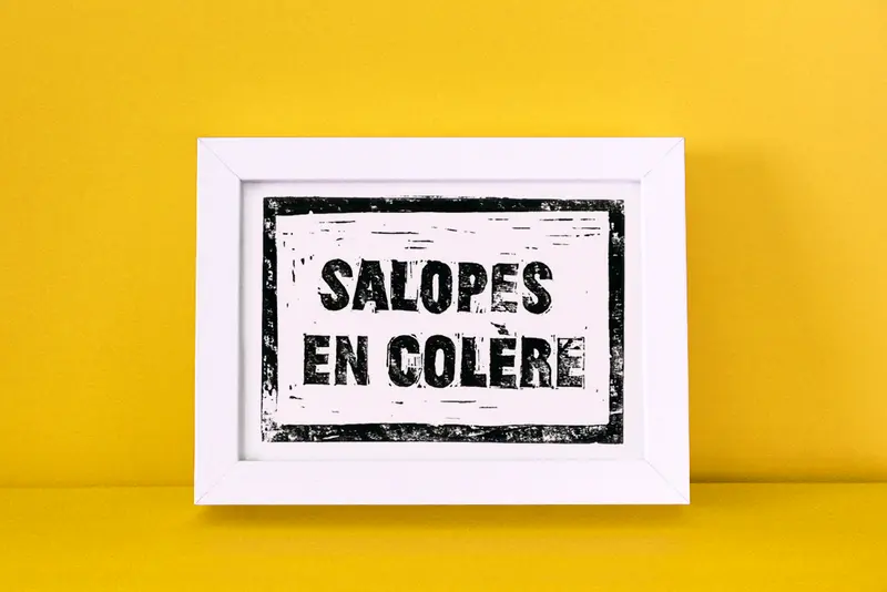 Affichette A5 Salopes en colère