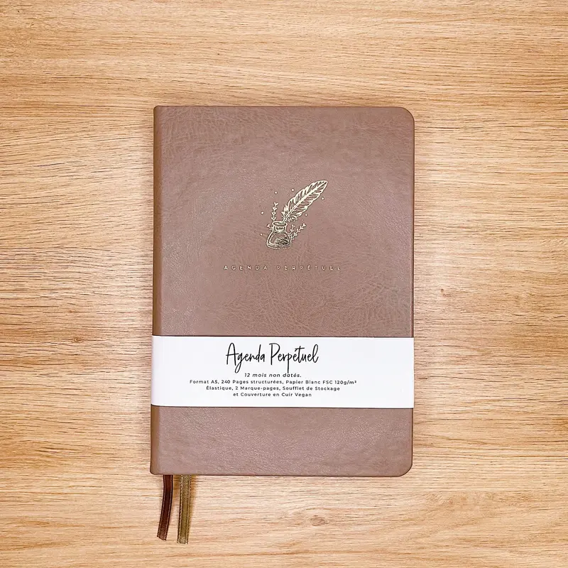 Agenda Perpétuel "Grimoire" - Carnet A5