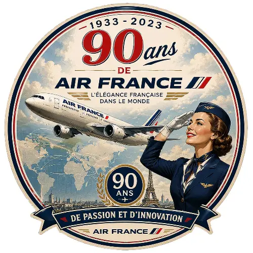 AIR FRANCE 90 ANS AZ142