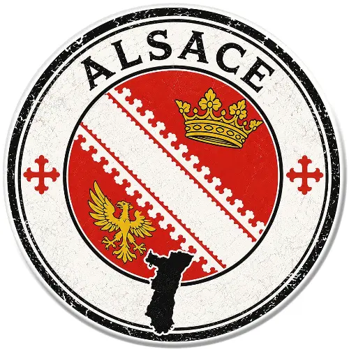 Alsace Vintage – Autocollant alsacien collector AZ123