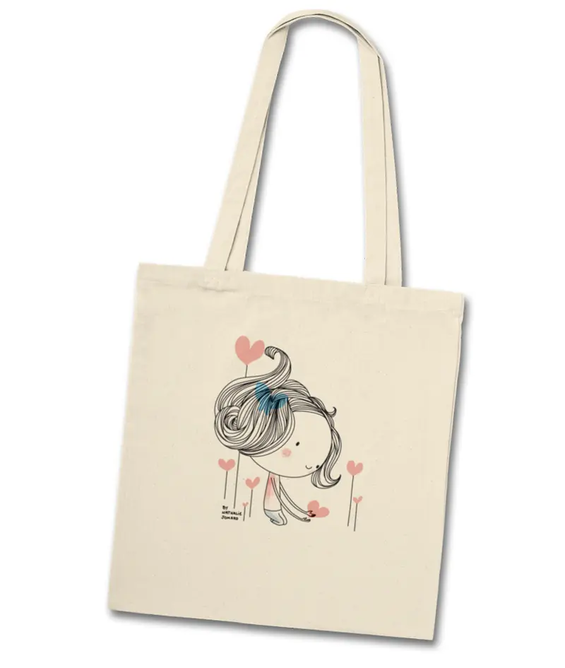 Au jardin des cœurs by Nathalie Jomard - Tote bag Premium