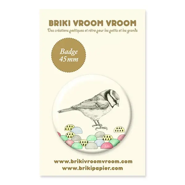 Badge - oiseau