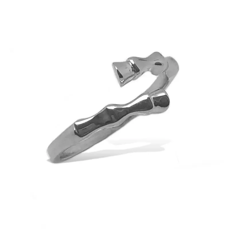 Bague Sabots de cheval argent massif