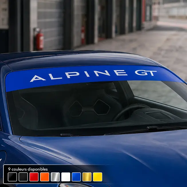 BANDE PARE SOLEIL PARE-BRISE ALPINE GT- Ref
