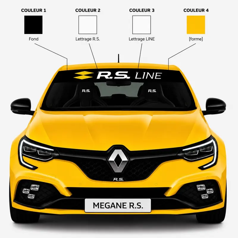 Bande Pare Soleil RS Line