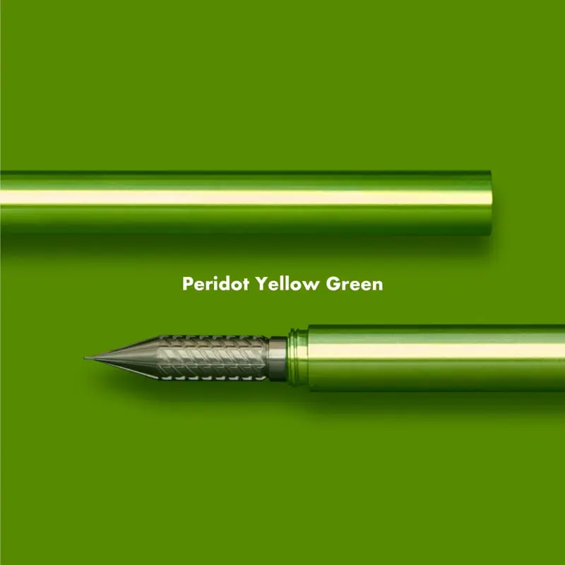 Barrel - Classical material L -  Peridot Yellow Green