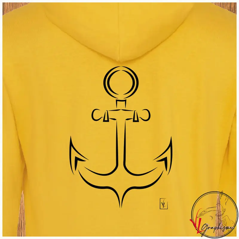 Bateau Sweat Ancre marine