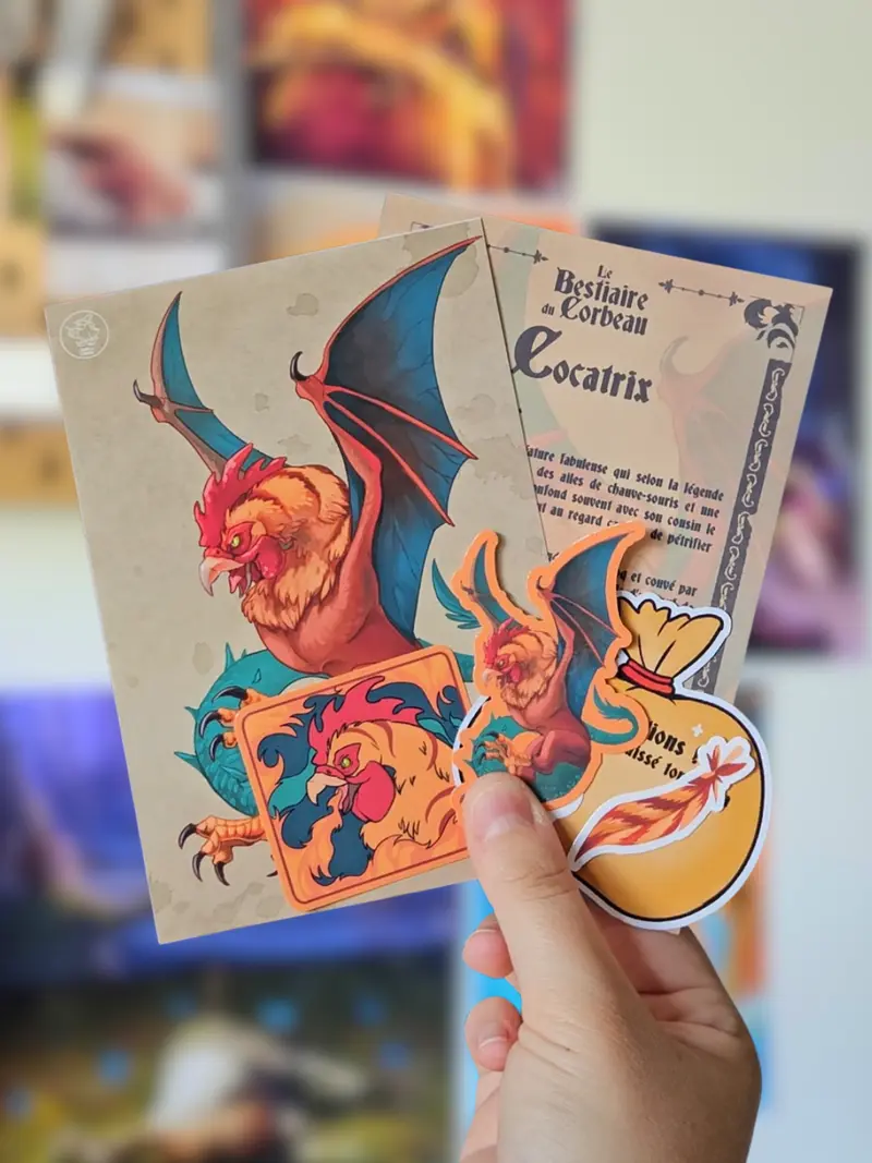 Bestiaire du Corbeau - Cocatrix