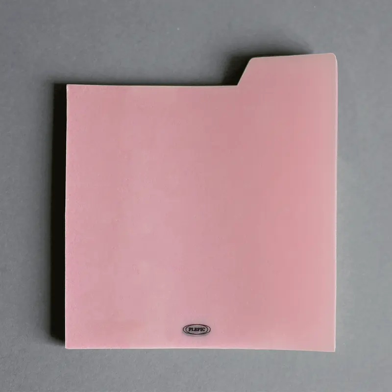 Bloc Note - Transparent rose