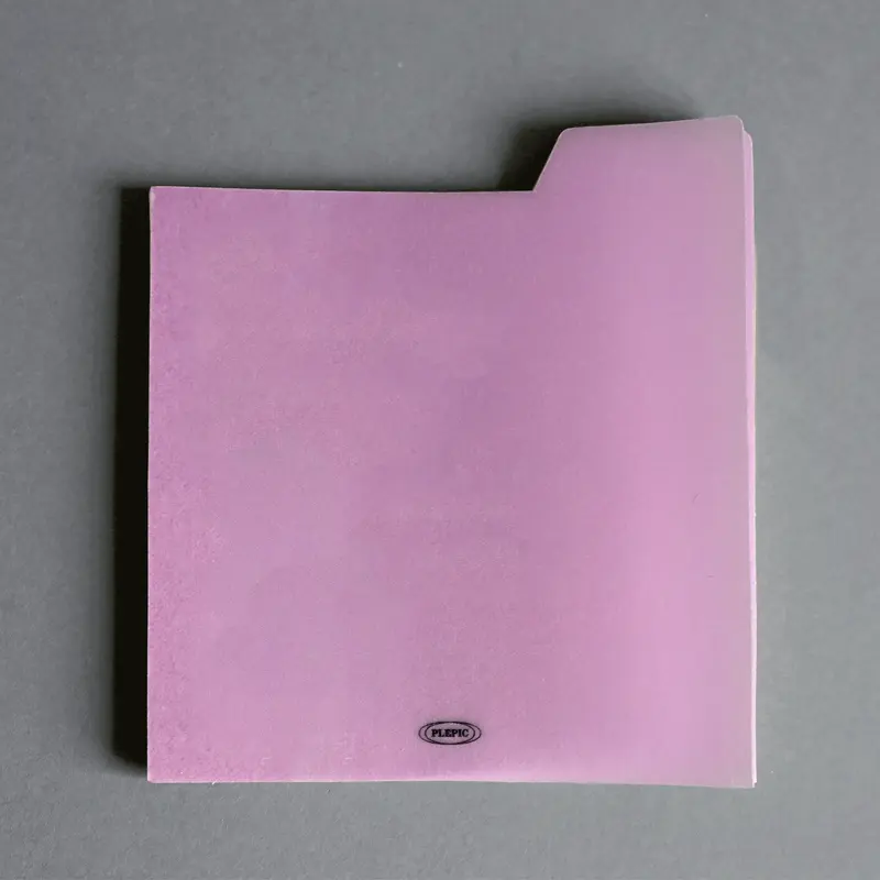 Bloc Note - Transparent violet