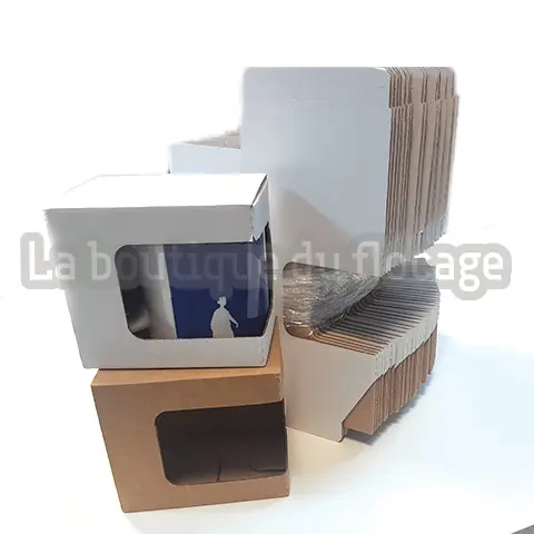 Boîtes pour Mug avec Fenêtre