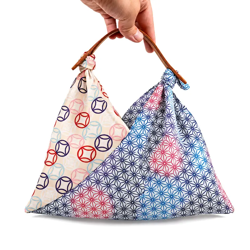 Bolso Japonés para Anudar Azuma Bukuro Asanoha