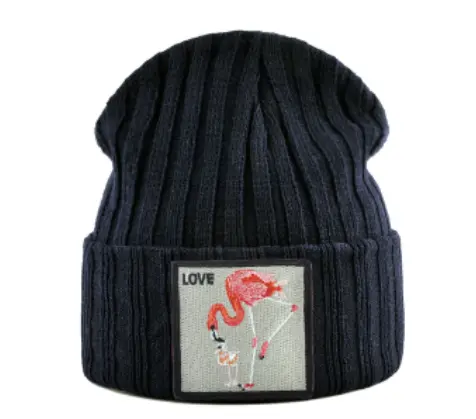 Bonnet Flamant Rose Foncé