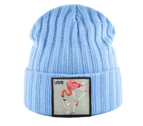 Bonnet Flamant Rose