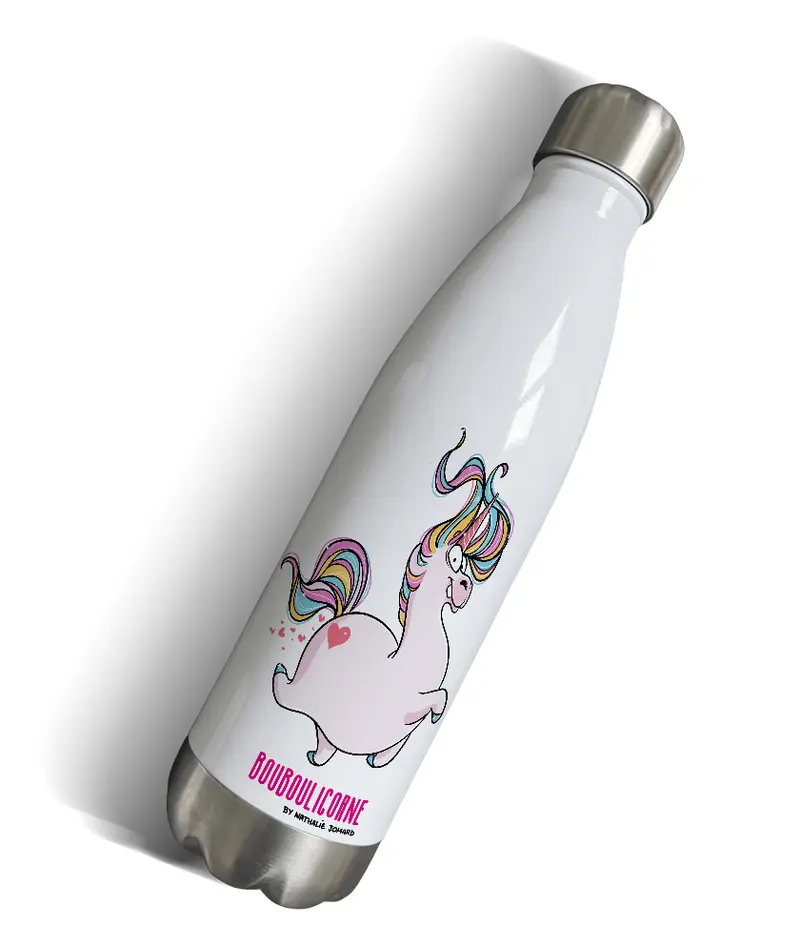 Bouboulicorne by Nathalie Jomard - Bouteille en acier inoxydable