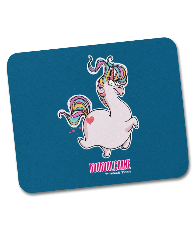 Bouboulicorne by Nathalie Jomard - Tapis de souris