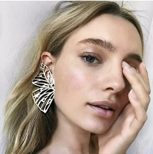 Boucles d'Oreilles Ailes de Papillon
