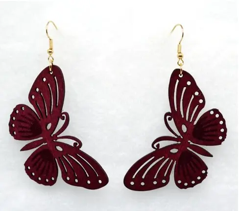 Boucles d'Oreilles Papillon Design