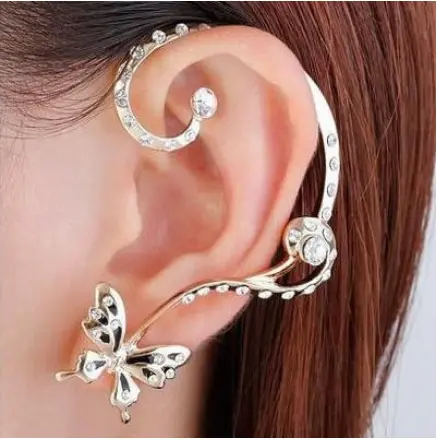 Boucles d'Oreilles Papillon Gothique