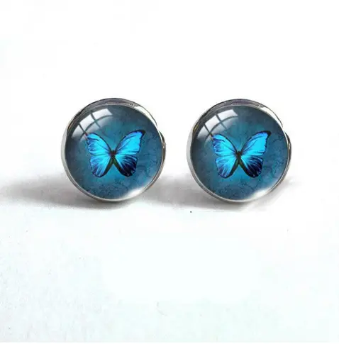 Boucles d'Oreilles Papillon Homme