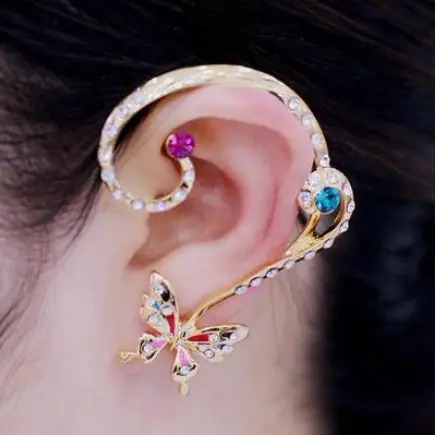 Boucles d'Oreilles Papillon pour Cartilage