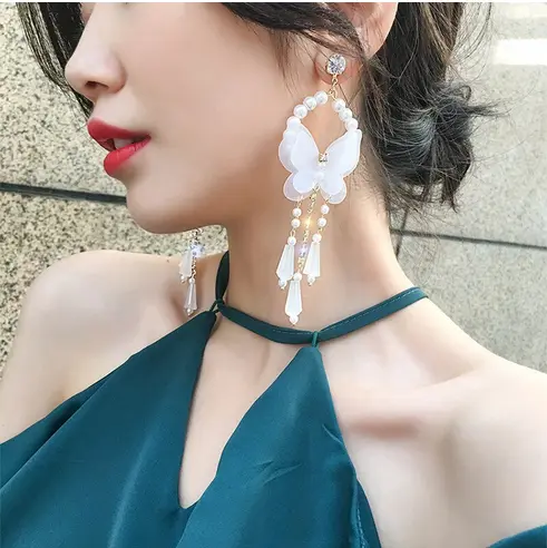 Boucles d'Oreilles Papillon Rêves