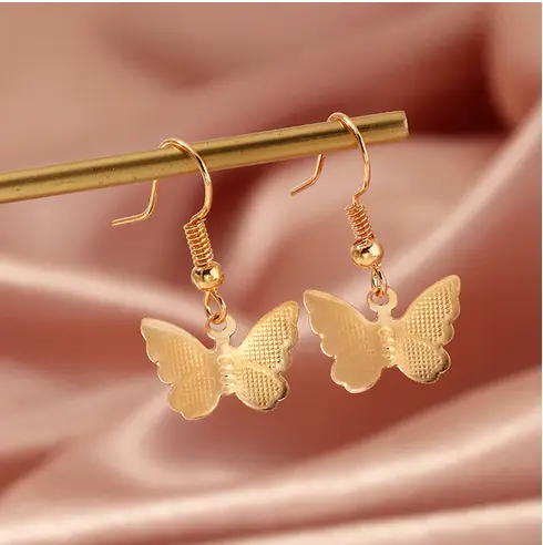 Boucles d'Oreilles Papillon Tendance