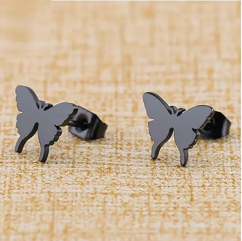 Boucles d'Oreilles Papillon Wax