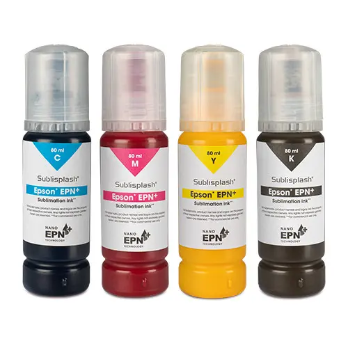 Bouteilles (80ml) d'Encre SUBLISPLASH pour Epson (Ecotank)