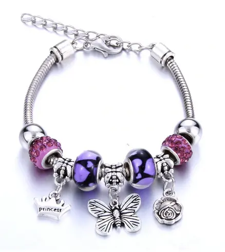 Bracelet Breloque Papillon