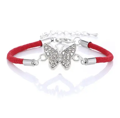 Bracelet Cordon Papillon