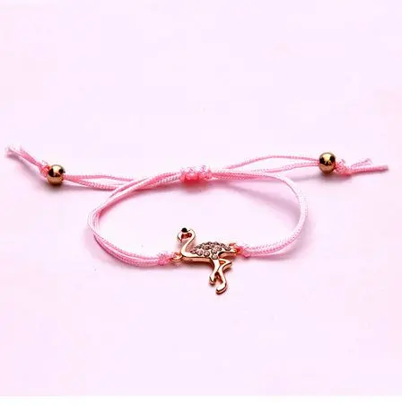 Bracelet Flamant Rose pour Fille