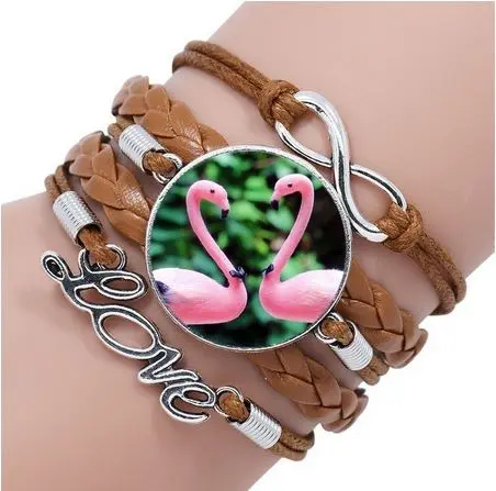 Bracelet Flamant Rose Valentin