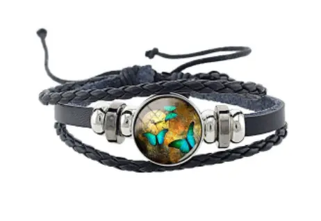 Bracelet Homme Papillon