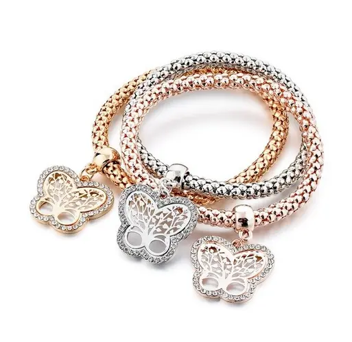 Bracelet Papillon Arbre de Vie