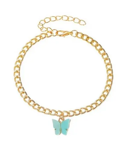 Bracelet Papillon Bleu