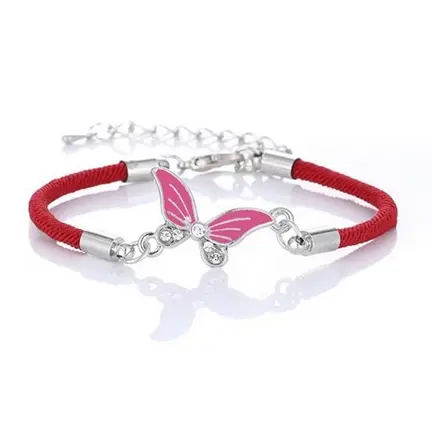 Bracelet Papillon Corde