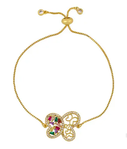 Bracelet Papillon Multicolore