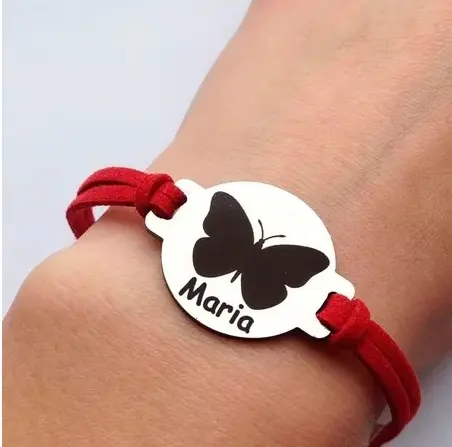 Bracelet Papillon Personnalisé
